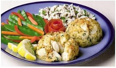 New Wave Kaptains Ketch Handmade Extra Fancy Crab Cake, 4 Ounce -- 15 per case.