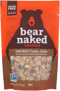 Bear Naked Cacao & Cashew Butter Soft Baked Granola 11oz ( 2 pack)