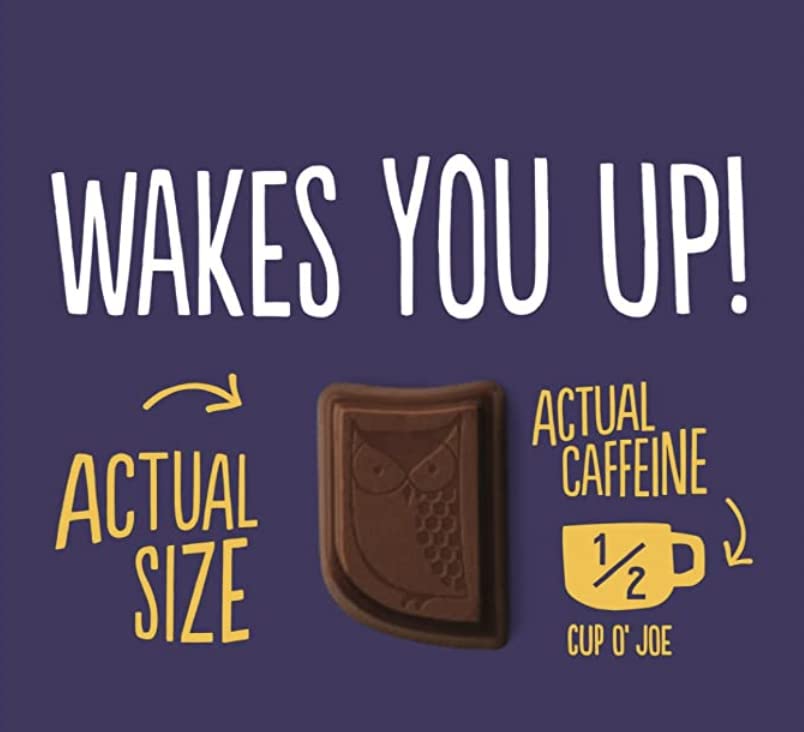 AWAKE Caffeinated Chocolate Dark Chocolate / 14.1 Ounce (Pack of 1) / Milk Chocolate Candy & Chocolate Bars