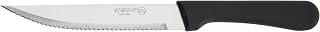 Winco Black Blade, Plastic Steak Knife with Handle (Set of 12) | Restaurant service, Great for Steaks, Chops, Entrees and Table Service