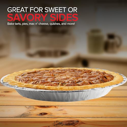 Stock Your Home 10 Pack (9 Inch) / Silver / 10 Pack Pie Pans