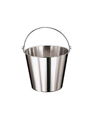 Graduated Bucket 31x27x by PADERNO – 31x27x12, 12 liters, Alloy Steel, Steel, Model 41960-12