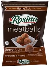 Rosina Home Style Meatball, 26 Ounce -- 8 per case.
