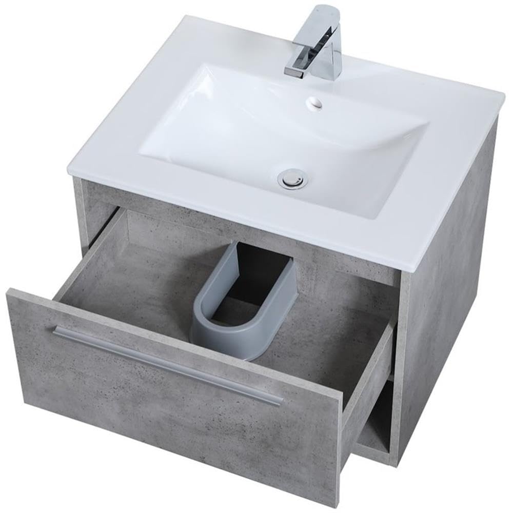 Elegant Decor 24" - Single / Grey / Modern Bathroom Vanities