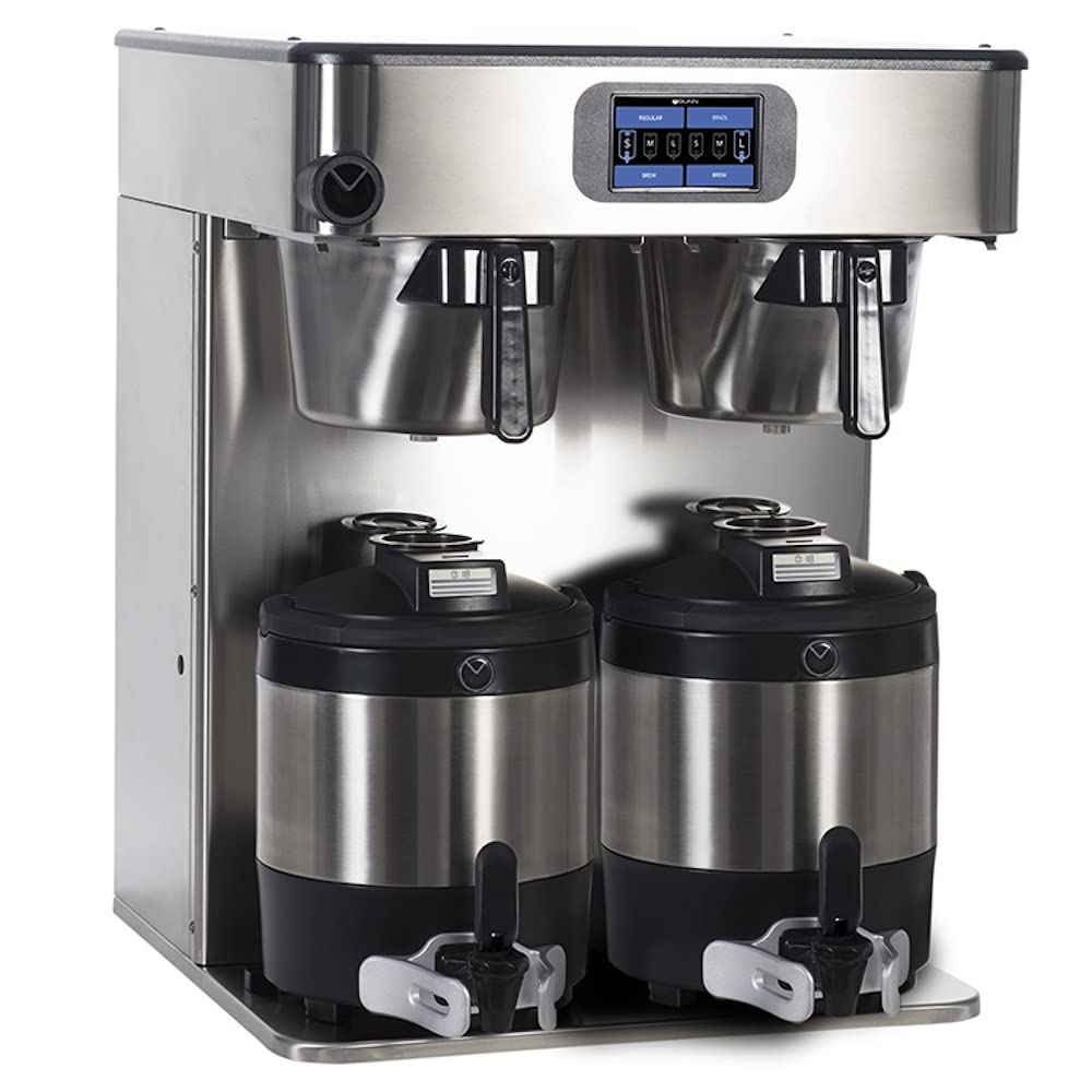 ICB Infusion Series Platinum Edition Twin Coffee Brewer by Bunn – 5.6 gallons, Plastic, Stainless, Model 53400.0100