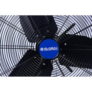 Global Industrial Black / 24" Diameter / Industrial Wall-Mounted Fans