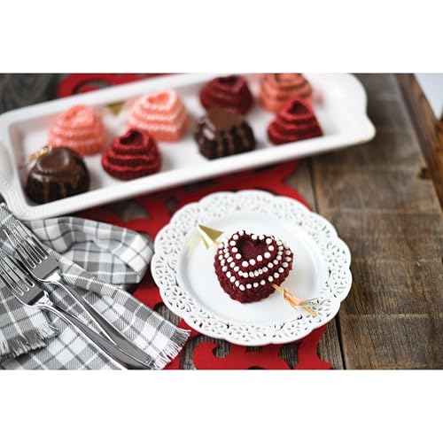 Nordic Ware Tiered Heart Cakelet / 3-Cup / Toffee Bundt Pans