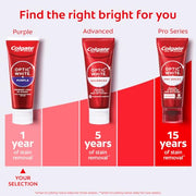 Colgate 3.8 Ounce (Pack of 3) / Purple / 3 Toothpaste