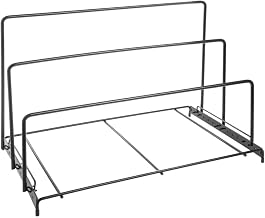 HUBERT Charcuterie Stand Black Wire - 14 3/4"L x 22 1/3"W x 2"H