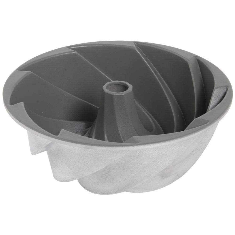 10-Cup Bundt Pan by Nordic Ware – 10-Cup, 10.0 cups, Aluminum, Light Grey, Model 80602