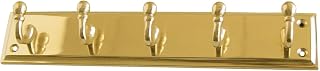 Imex El Zorro B-76153 B-76153-Hanger Five Hooks (Gloss Brass, 250 x 48 mm)