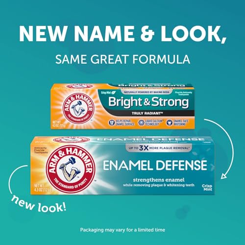 ARM & HAMMER Fresh Mint / 4.3 Ounce (Pack of 2) / 1 Toothpaste