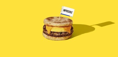 Impossible Foods Plant Based Sausage Patties 5 lb (Pack of 2)