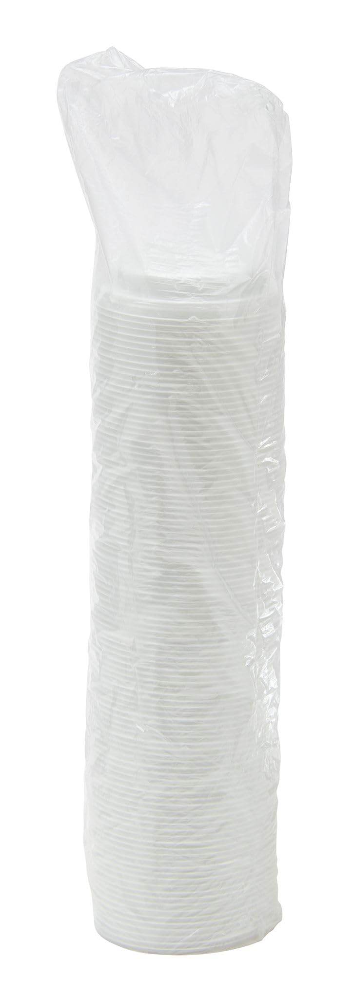 DART 16EL White Cappuccino Plastic Lid Fit For Hot/Cold Foam Cup by SOLO – 16 oz, 24.0 fluid_ounces, Plastic, WHITE, Pack of 1000