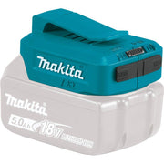18V LXT® Lithium-Ion Cordless Power Source by Makita – 18V, plastic, Teal, Model ADP05
