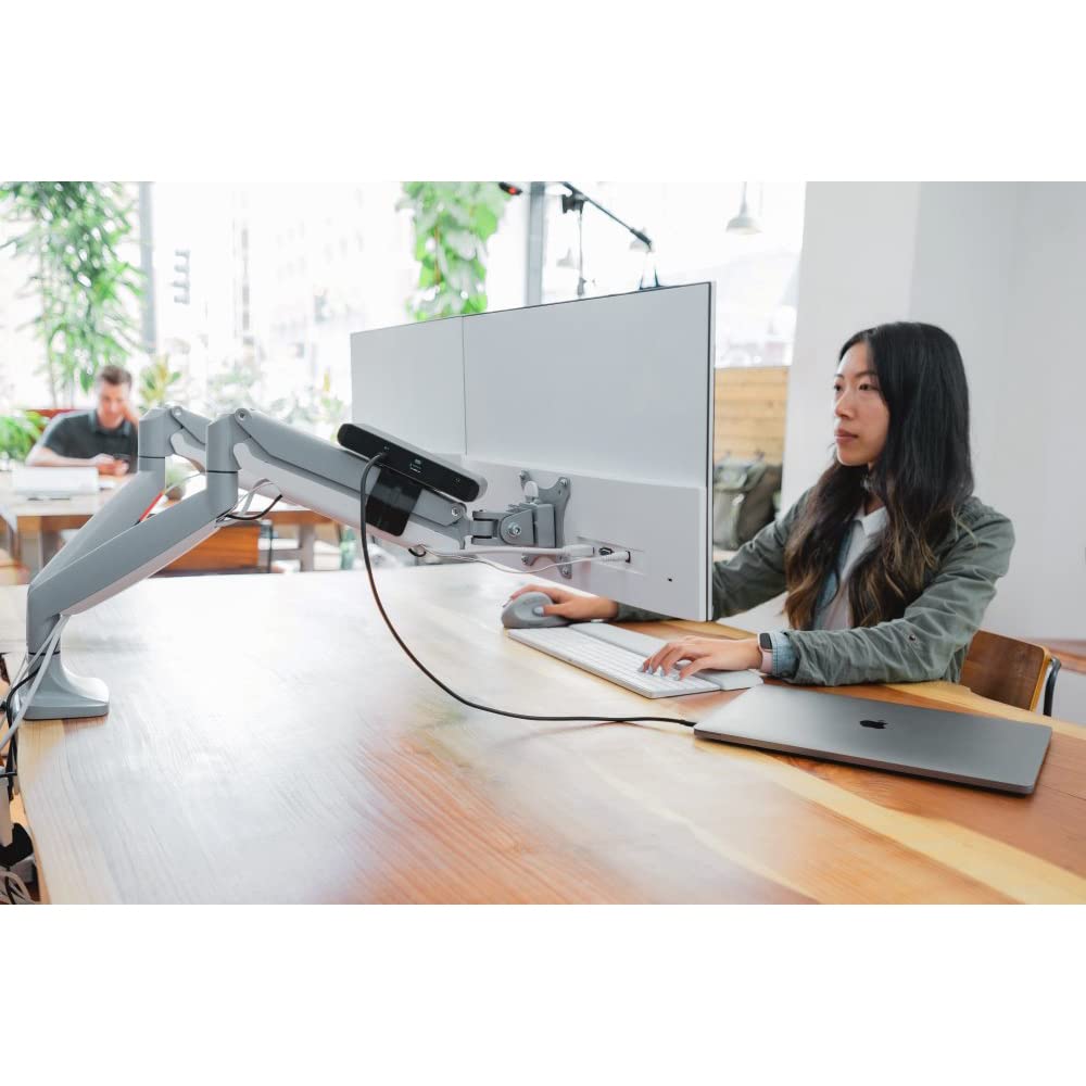 Docking Station Mounting Bracket () by Kensington – Universal, Aluminium, Black, Model K34050WW