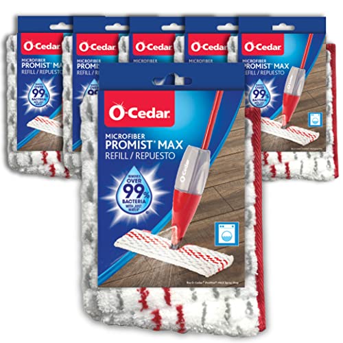 O-Cedar 6 Count (Pack of 1) / White / Traditional Replacement Mop Pads