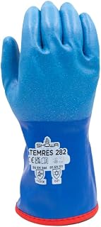 SHOWA TEMRES 282 Waterproof Insulated Winter Work Gloves, Medium, Single Pair