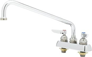TS Brass B-1113 Workboard Faucet with Swing Nozzle, Chrome