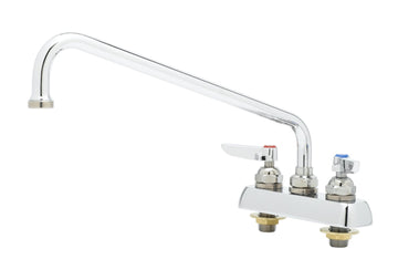 TS Brass Workboard Faucet with Swing Nozzle by T&S Brass – not_applicable, Brass, Chrome, Model B-1113