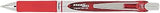 Pentel Gel Pen, Retractable, Metal Tip, 0.7mm, Refill, Red Barrel/Ink (PENBL77B)