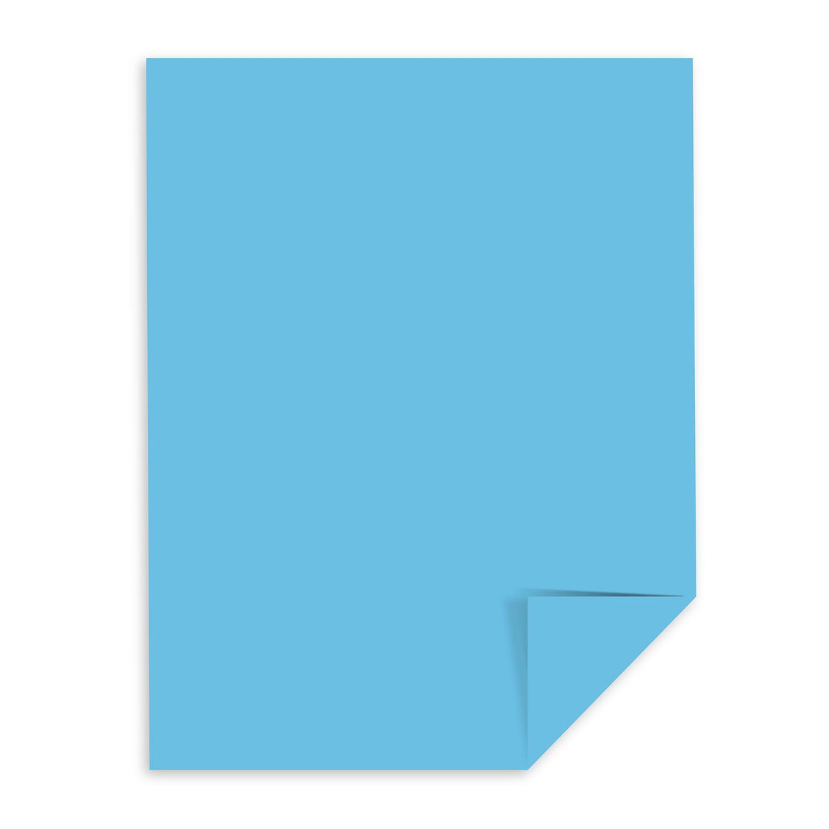 WAU22521 - Neenah Paper Colored Paper by Astrobrights – 24lb Colored Paper, Paper, Lunar Blue