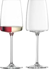Zwiesel Glas Sensa White Wine Glass (Set of 6), Wine Glasses for Red and White Wine, Dishwasher-Safe Machine-Made Tritan Crystal Glasses, Made in Germany (12.3 Ounce)
