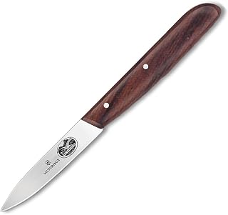 Victorinox 3.25" Paring Knife, Spear Point, Large, Maple Wood Handle 5.3000