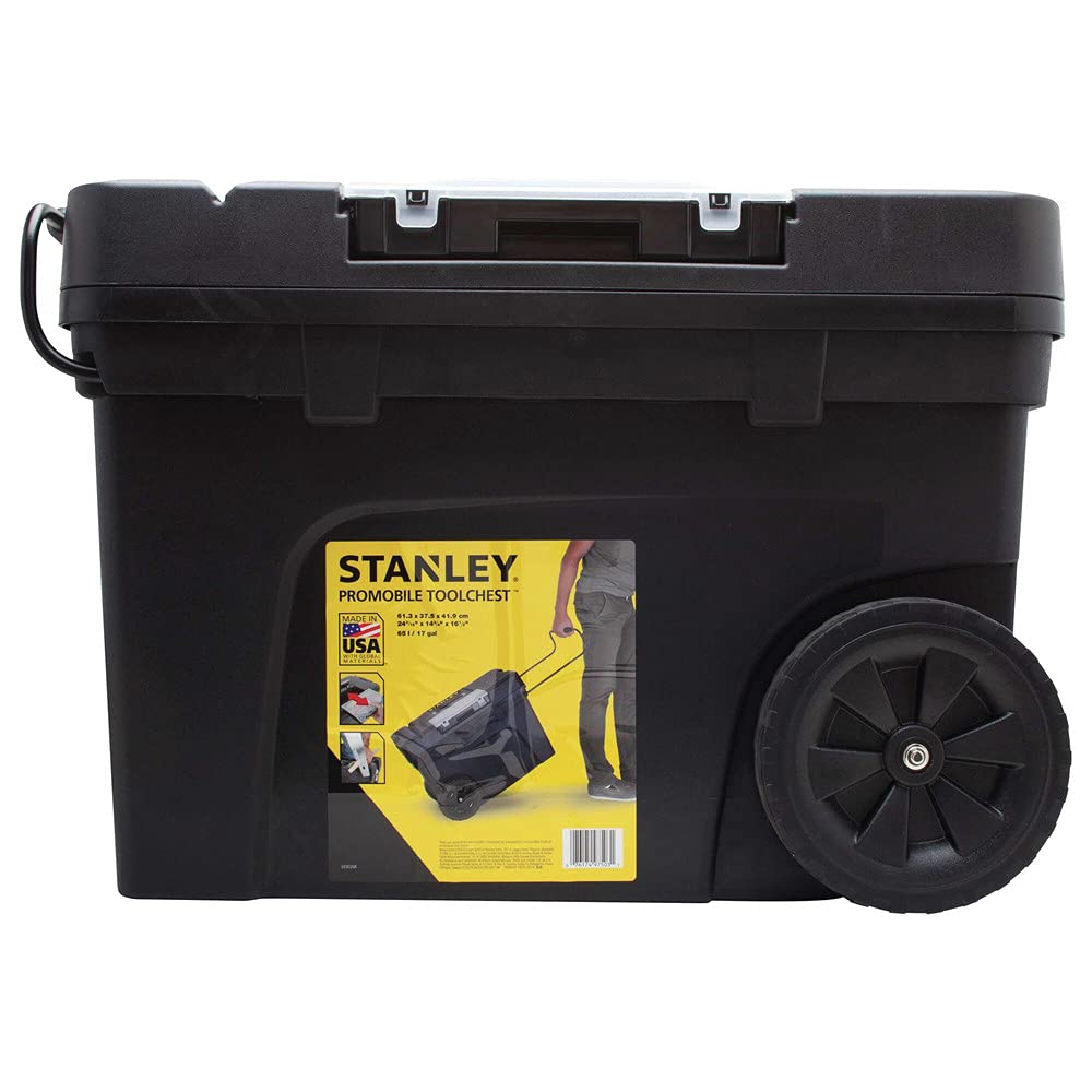Rolling Tool Box by STANLEY – One Size, Blend, Black, Model 033026R
