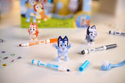 Scribble Scrubbies Deluxe Bluey Playset (3ct) by Crayola – 6PK, Plastic, Blue, White, Gray, Model 740245
