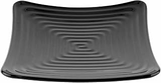 G.E.T. ML-61-BK Black 7.25" Square Plate, Large