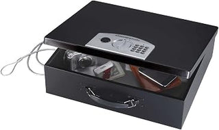 Portable Laptop Safe, 0.5 cu ft, Black