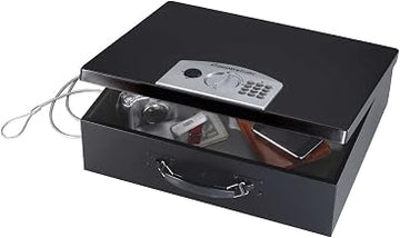 Portable Laptop Safe, 0.5 cu ft, Black