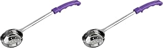 Winco FPP-4P Portion Control Serving Spoon, Silver (Pack of 2)