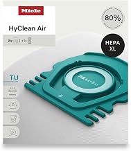Miele TU Vacuum Cleaner Bags, Allergy XL-Pack for Guard L1 Vacuums