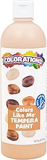 Colorations Washable Multicultural Paint, Color Like Me, 16 fl oz Bottle