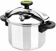 Monix Pressure Cooker With Safety Valve, 12.66 Qt. Stainless Steel 013206