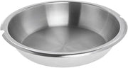 HUBERT Chafer Food Pan Round 4 1/5 Qt - 13 2/5 Dia x 2 1/2 H