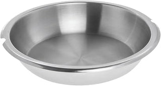 HUBERT Chafer Food Pan Round 4 1/5 Qt - 13 2/5 Dia x 2 1/2 H