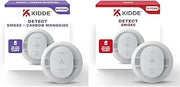 Kidde Smoke & Carbon Monoxide Detector with Smoke Detector, 10-Year Battery Powered Bundle