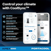 Portacool 700 SQ. FT. / Gray / 1 Portable