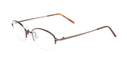 Eyewear Frames by Flexon – 47/18/130, Cellulose, Coffee 249, Model FLEXON 651