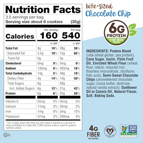 Lenny & Larry's Chocolate Chip / 4.25 Ounce (Pack of 6) / 1 Chocolate Chip