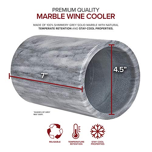 Modern Innovations 4 / 4 Count / Silver Wine Chillers