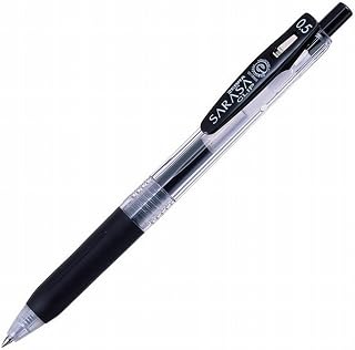 Zebra Technologies Zebra Sarasa Clip Pen 0.5 mm, Black (JJ15-BK)