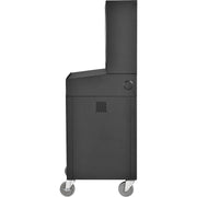 Mobile Security LCD Computer Cabinet Enclosure by Global Industrial – Alloy Steel, Black, Model 239115BKA