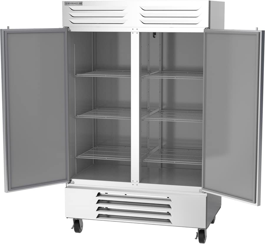 Reach-in Vista Freezer by Beverage Air – Gray, Model FB49HC-1S