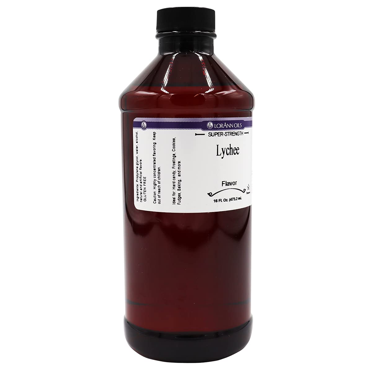 LorAnn Lychee SS Flavor by LorAnn Oils – 16 ounce, No Color, Model Flavoring, Bakery, Super Strength
