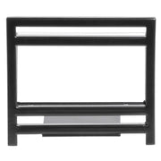 Black Metal Sign Holder - 3 1/2" L x 2" H by HUBERT – Black, Model 45114