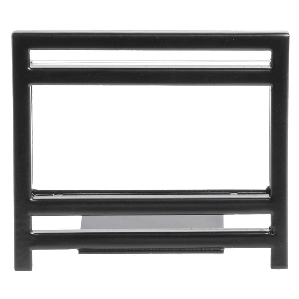 Black Metal Sign Holder - 3 1/2" L x 2" H by HUBERT – Black, Model 45114